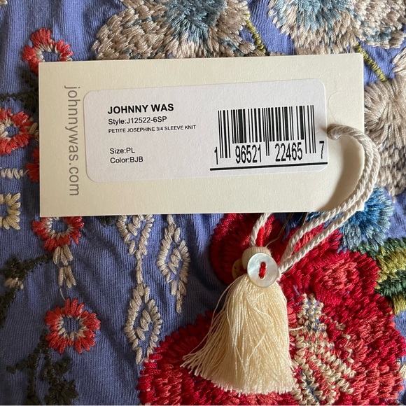 Johnny Was Petite Josephine Knit Tunic - Picture 2 of 3